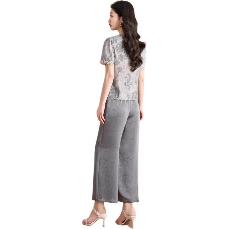Mylan Casual Suits Women's Gray-1