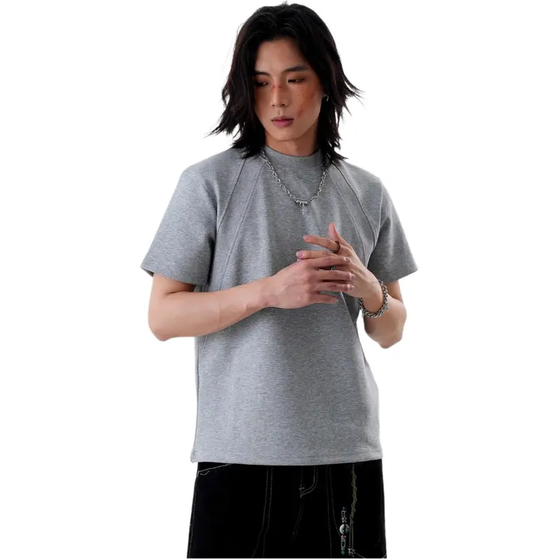 KVIV T Shirt Men's Heather Gray-4