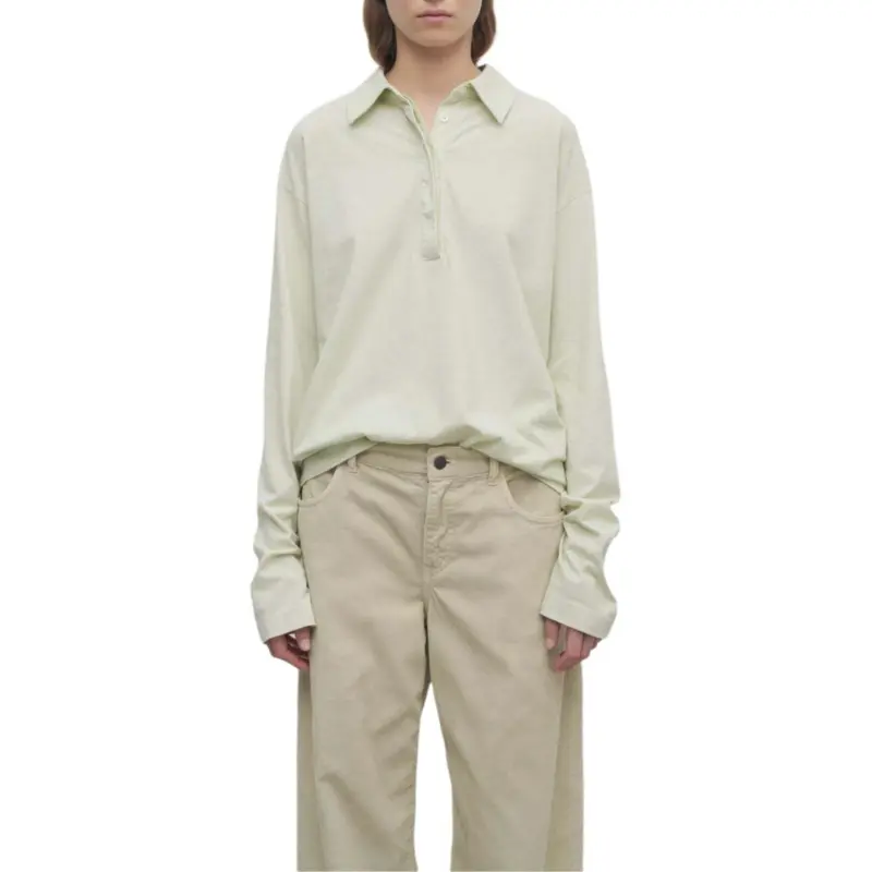 THE ROW Polo Shirt Women's Green-2