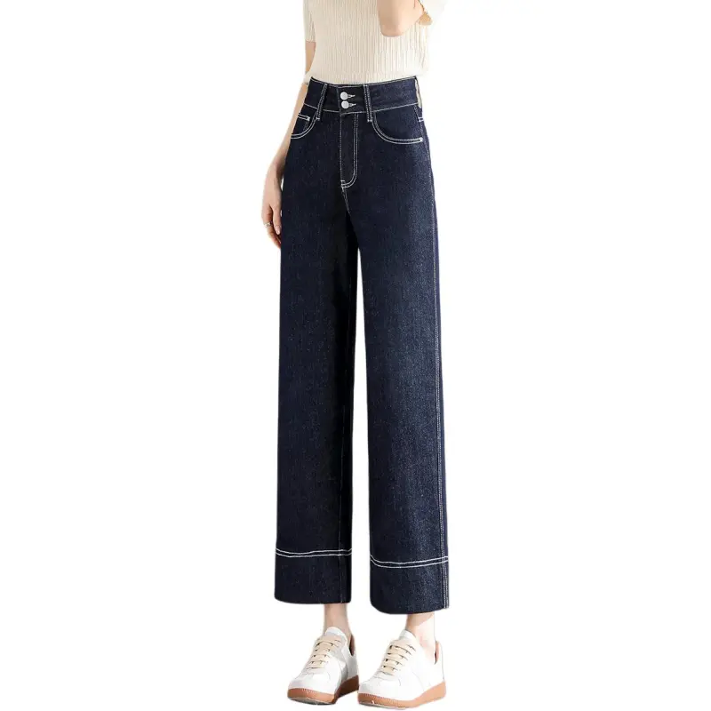 Weixi Jeans Women's Dark Blue-4