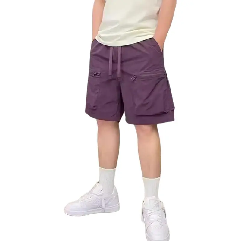 DAFK Casual Shorts Men Purple -3