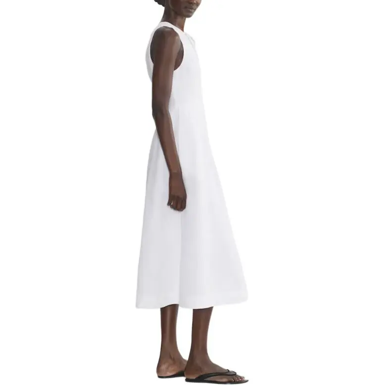 ARITZIA SS25 Wilfred Countess Linen Dress Sleeveless Dress Women's-4