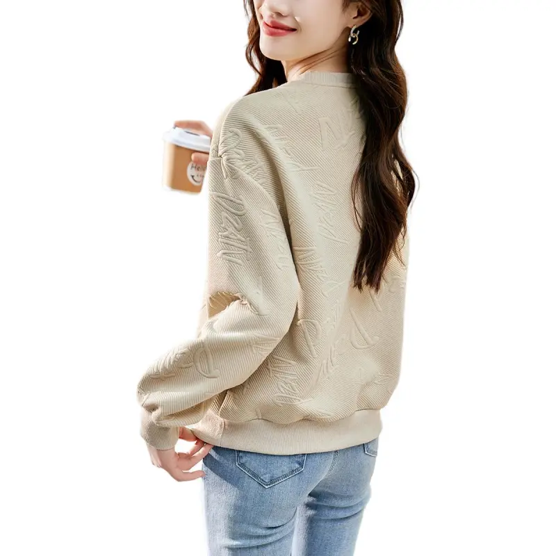 XWI Sweatshirt Women's Beige Camel-1