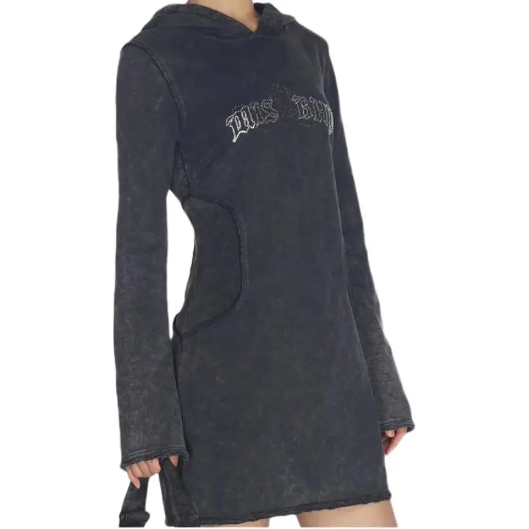 Misbhv Long Sleeved Dresses Women's Black-1