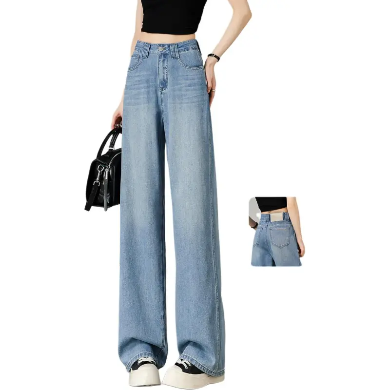 Weixi Jeans Women's Light Blue-2