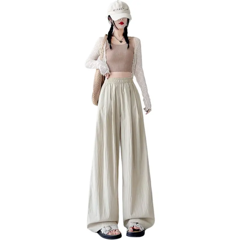 Flowers In Water Casual Pants Women's-4