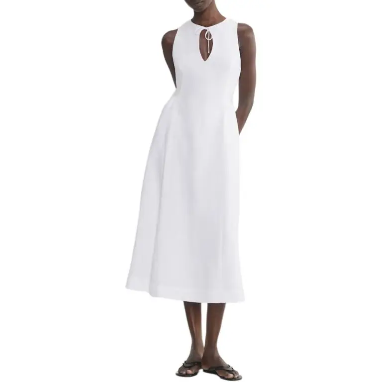 ARITZIA SS25 Wilfred Countess Linen Dress Sleeveless Dress Women's-2