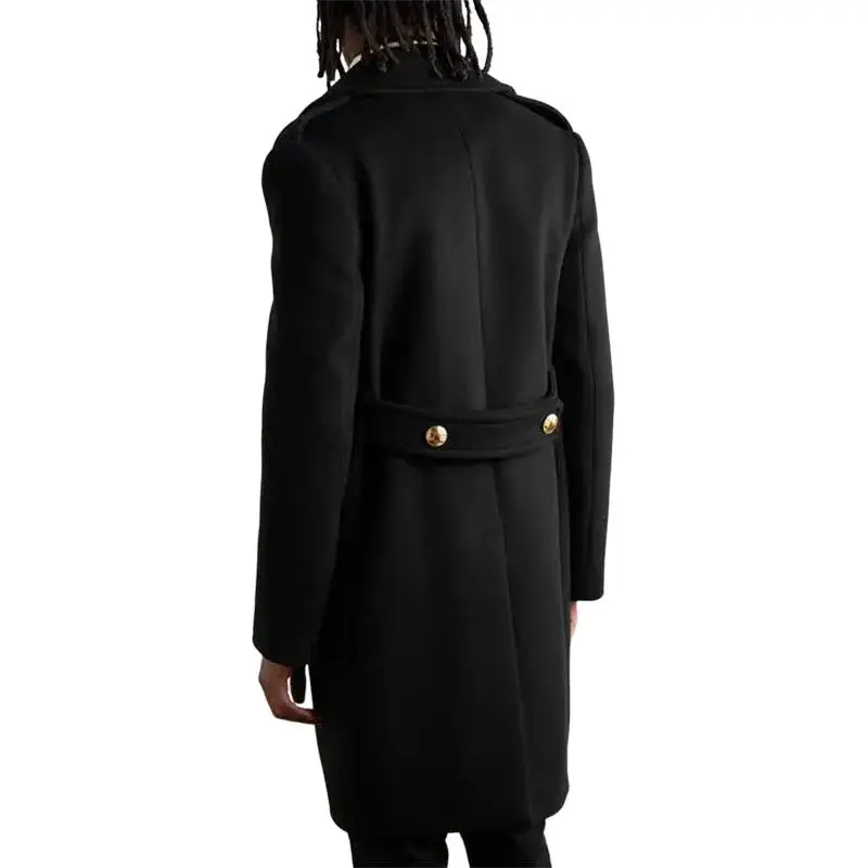 CELINE Military Button-Up Coat-3