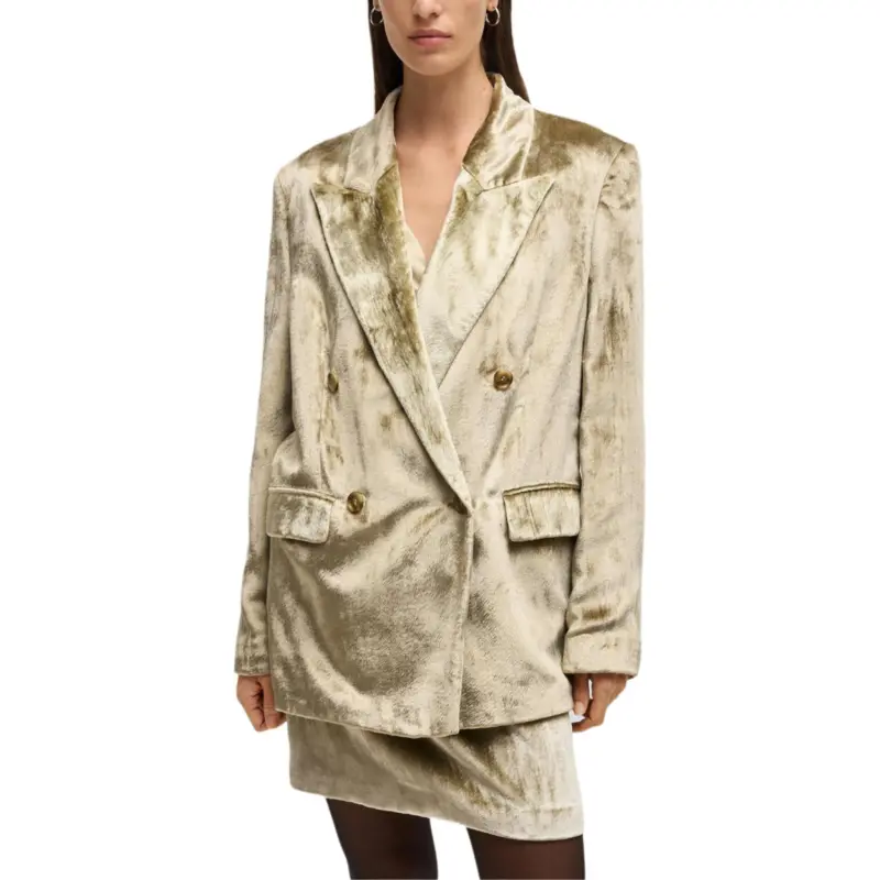 HUGO BOSS Business Suit Coat Women's Light Beige-1