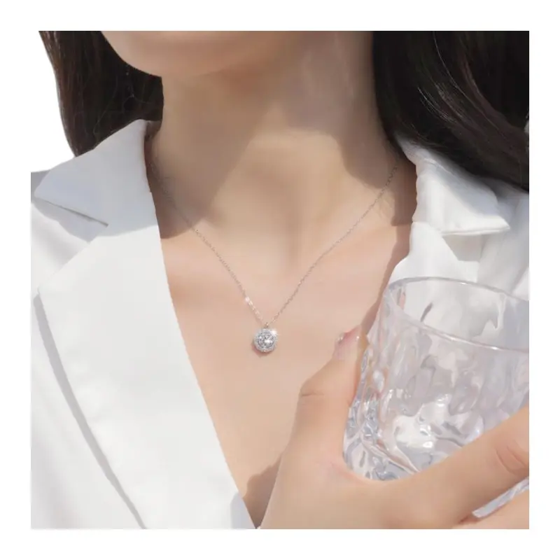 Taste The Color 925 Sterling Silver Necklaces Women's-2