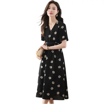 KAISER Short Sleeved Dresses Women's Black
