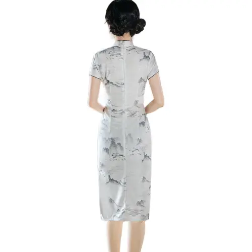 PIERRE CARDIN Short Sleeved Dress Women's White