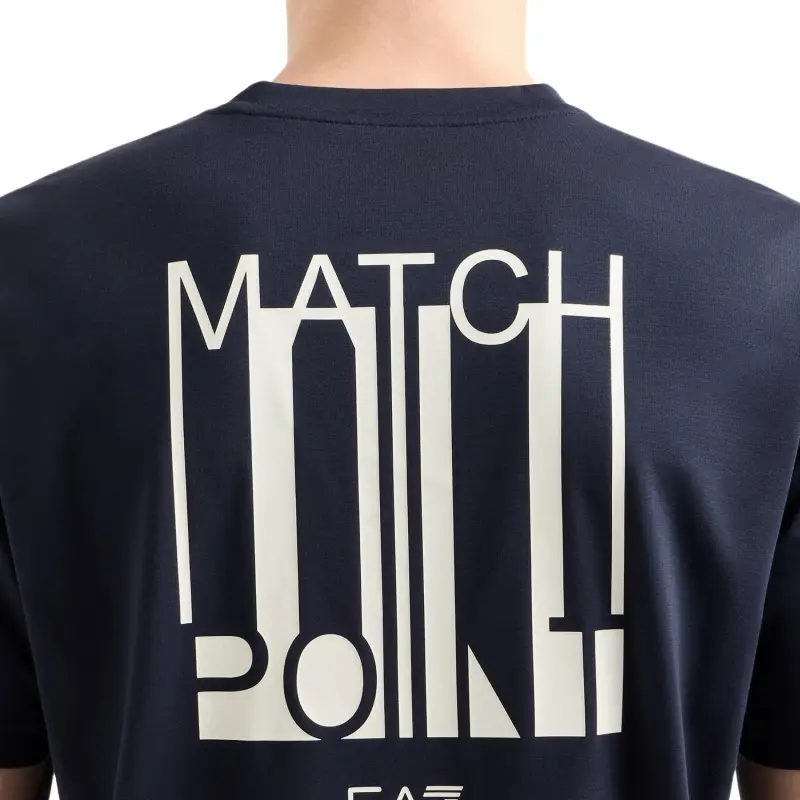 EMPORIO ARMANI Logo print T shirt-4
