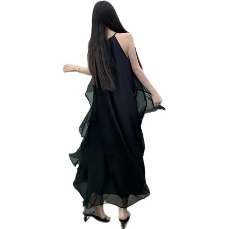 Flowers In Water Slip Dress Women's-2