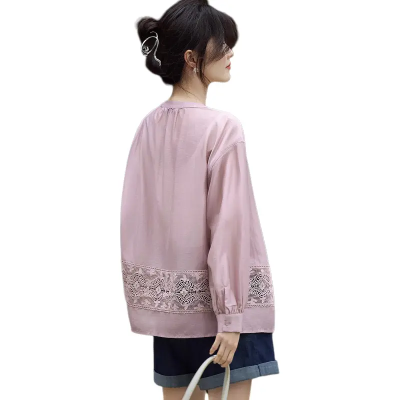 XWI Shirt Women's Cameo Brown Smoke Pink-4