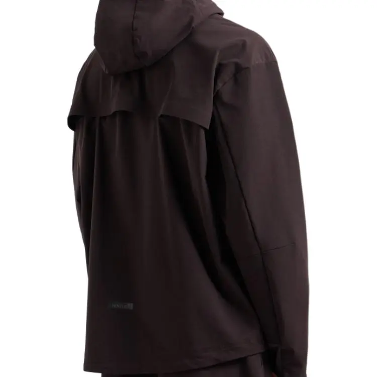 EMPORIO ARMANI Logo patch Hooded Jacket-4