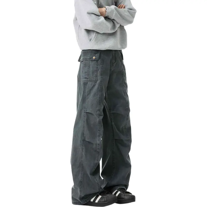 WARNING LIGHT Cargo Pants Unisex-5