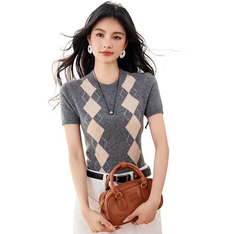 La Chapelle Knitwear Women's Gray-2