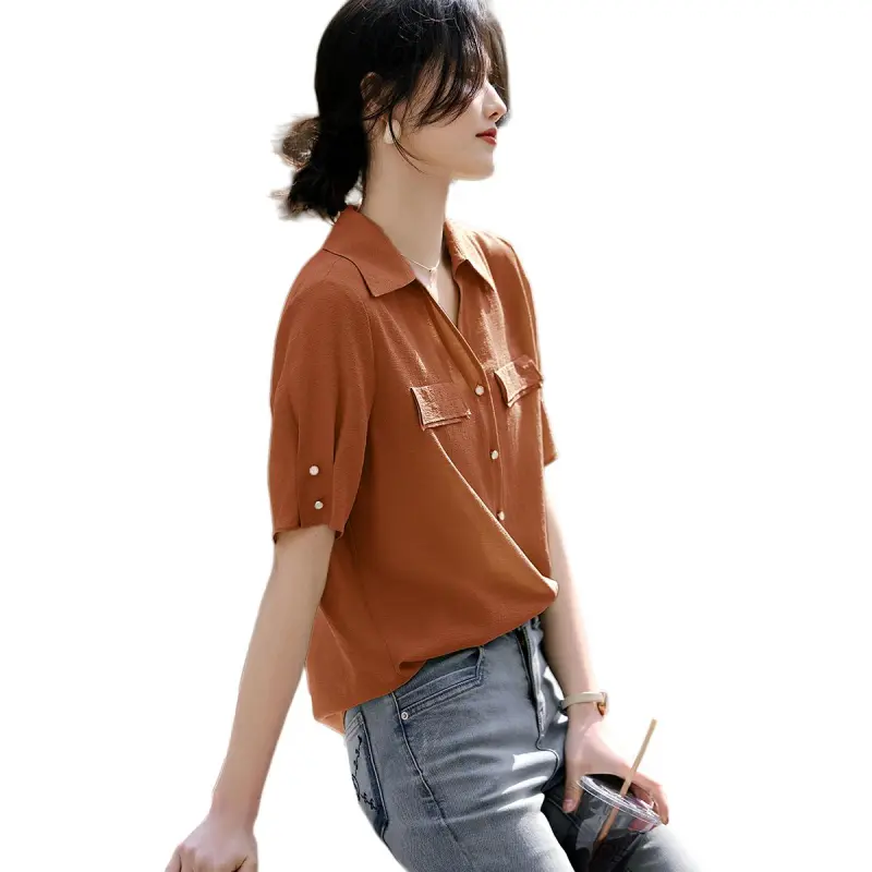 XWI Shirts Women's Coral Orange-3