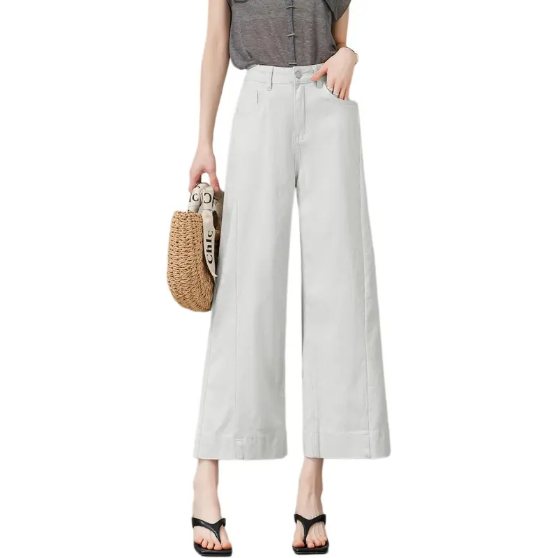 Weixi Jeans Women's Almond White-5