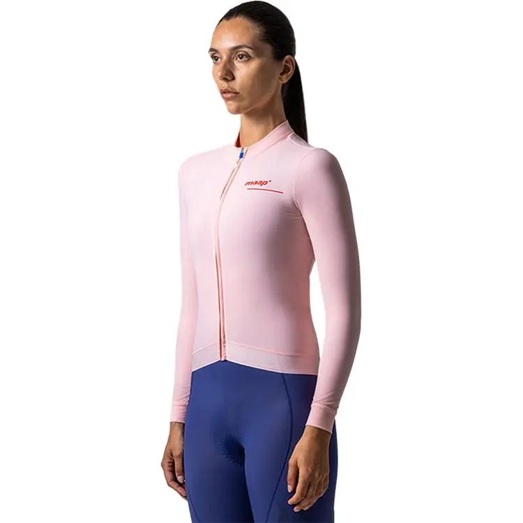 MAAP Training Thermal LS Jersey Cycling Clothing Women's Pink-1