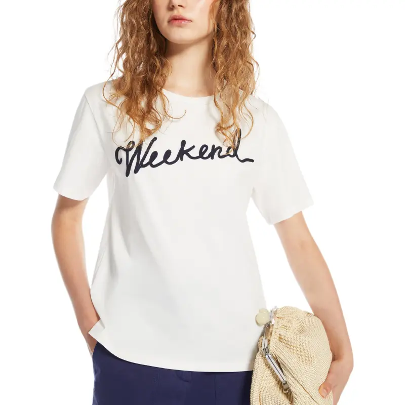 WEEKEND MaxMara SS25 T Shirt Women's White-4