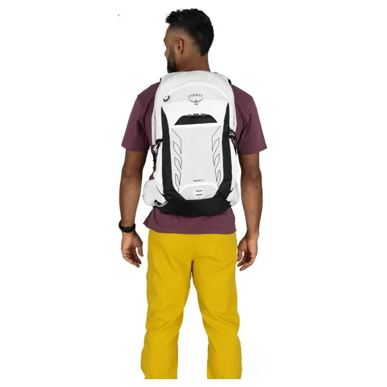 OSPREY Nylon Travel Hiking Cycling Mountaineering Bag Backpack Regular Men's Black White-3