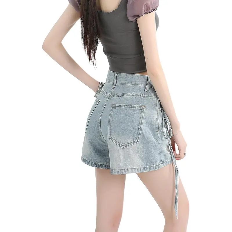 ZAZN Denim Short Skirts Women's-8