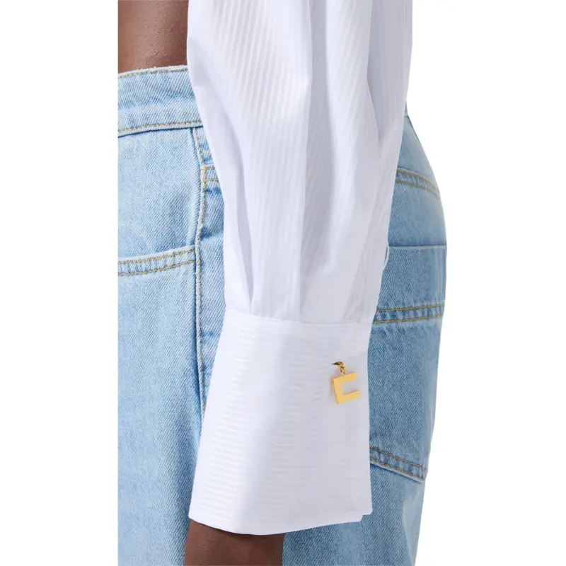 Elisabetta Franchi Cropped Shirt-4