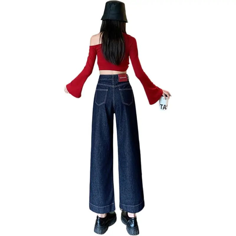 Mu Xiao Xin Jeans Women's Denim Blue-5