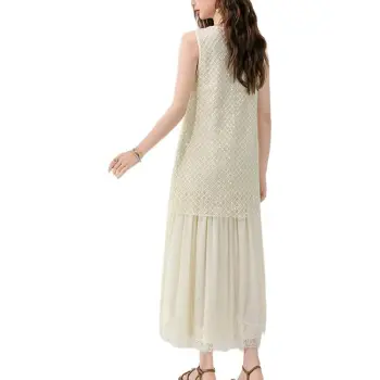 ETSE Slip Dress Women's Apricot