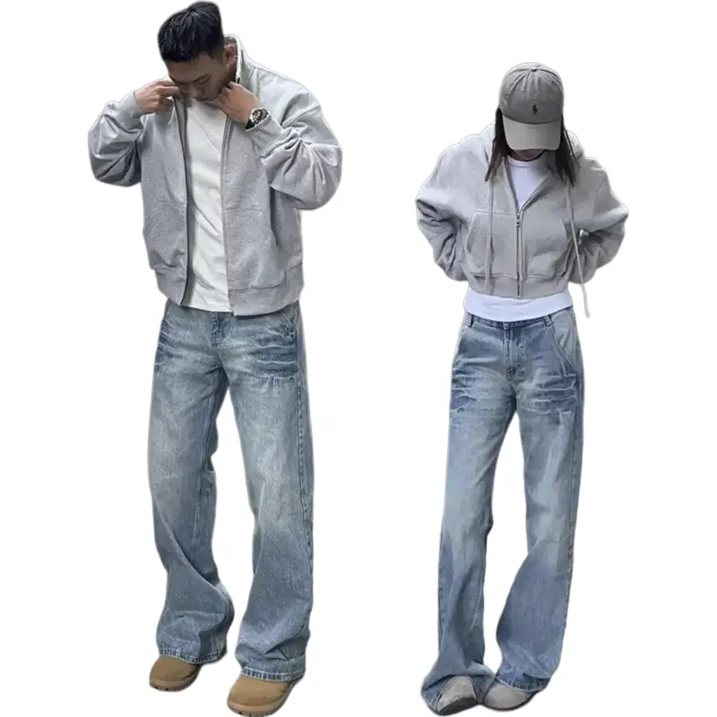 REXSHION Jeans Unisex Blue-5