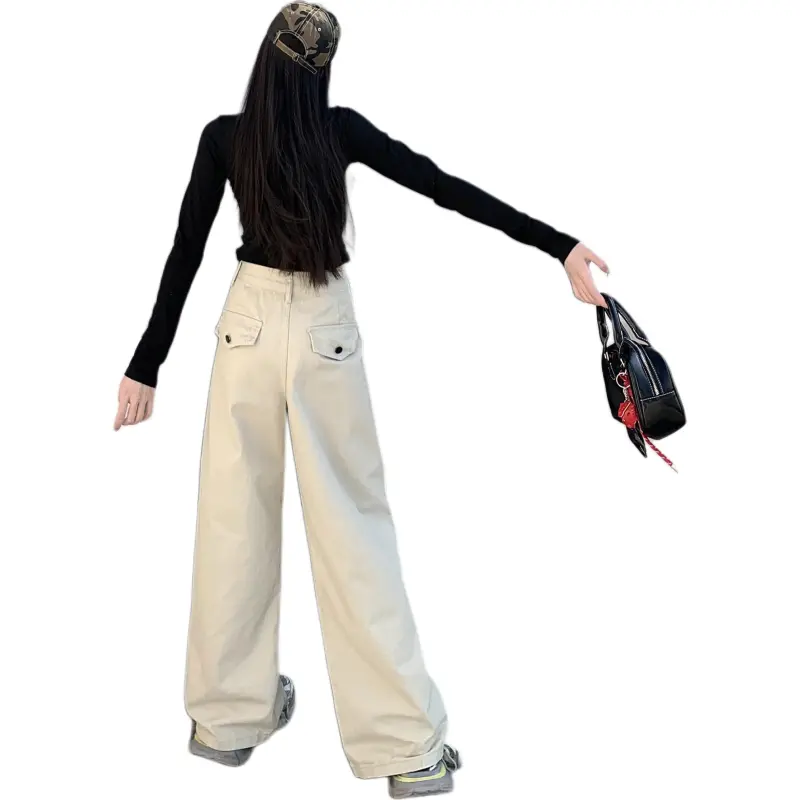 GOSO Cargo Pants Women's Sand Apricot-4