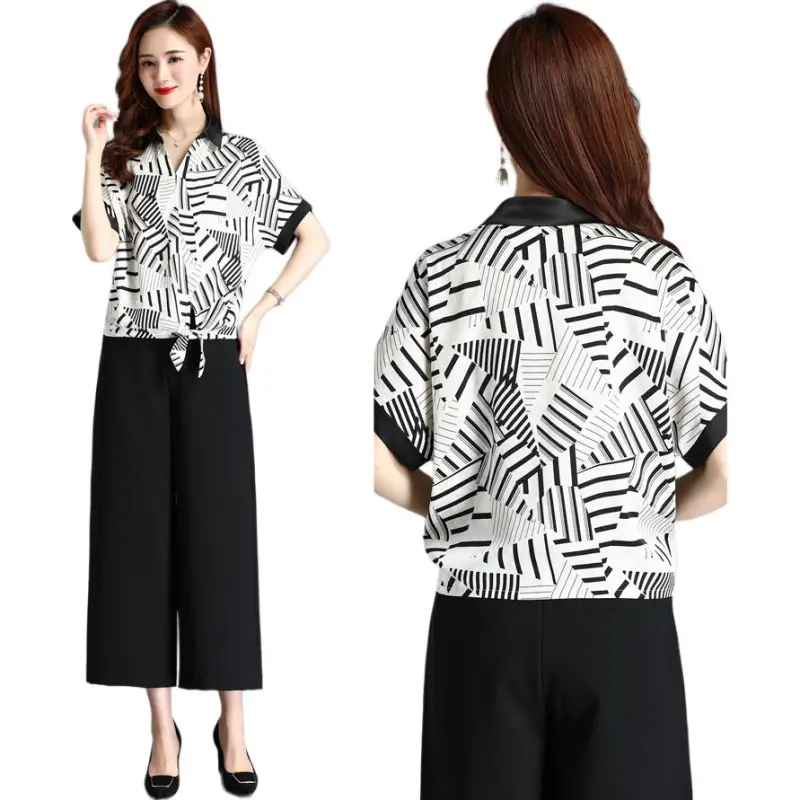 PIERRE CARDIN Chiffon Shirt Women's Black-1