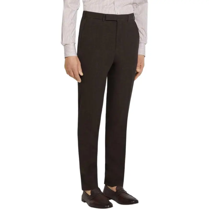 Ermenegildo Zegna Straight Leg Tailored Trousers-1