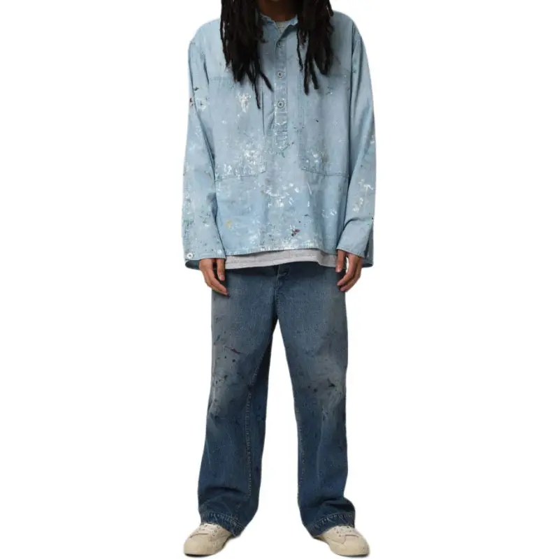 Bowwow SS25 USN DENIM TROUSERS Jeans Unisex-2