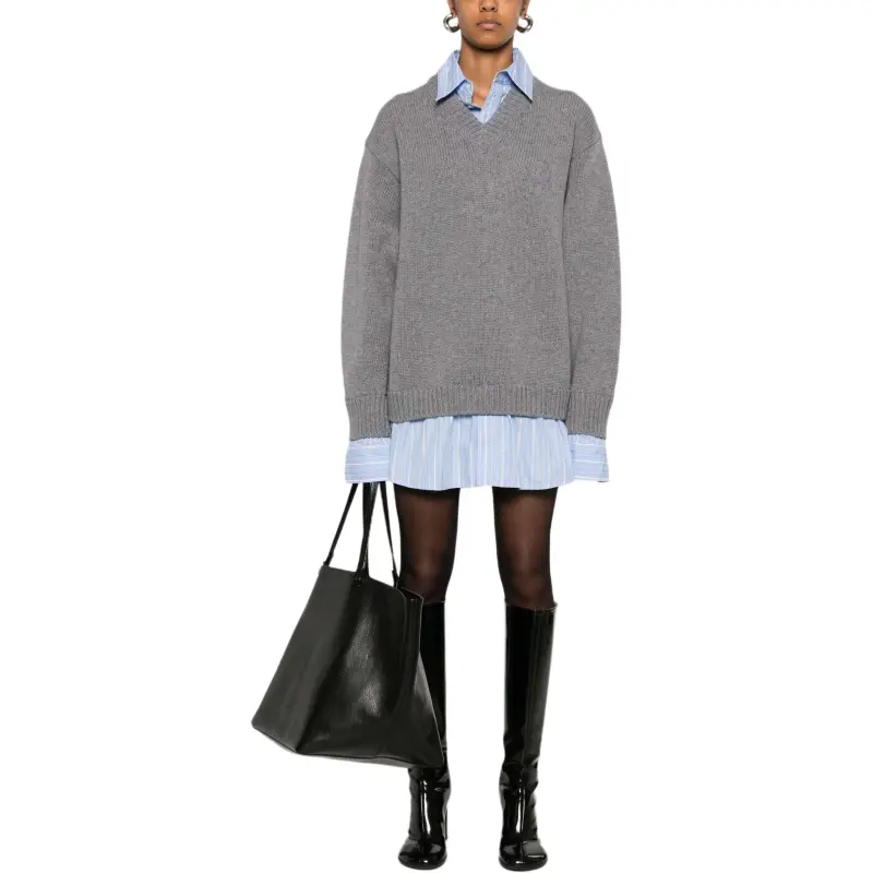 Balenciaga Layered Oversized Sweater-1