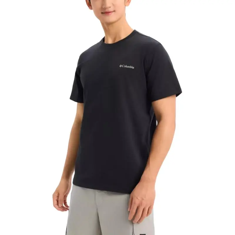 Columbia Explorers Canyon City Outdoor Collection T Shirt Men's Black-3