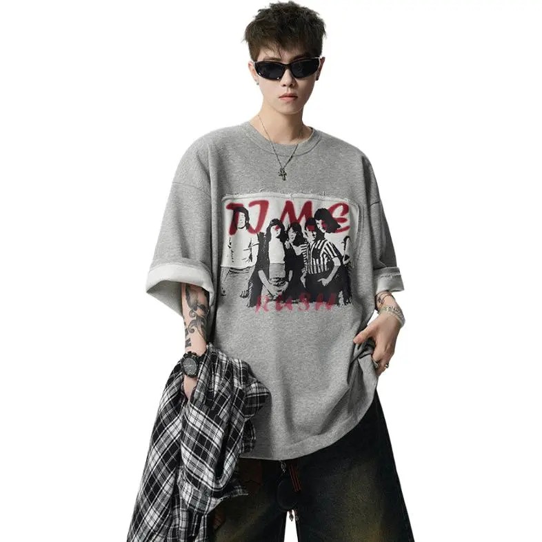 NOAHGIGI T Shirts Unisex Gray-4