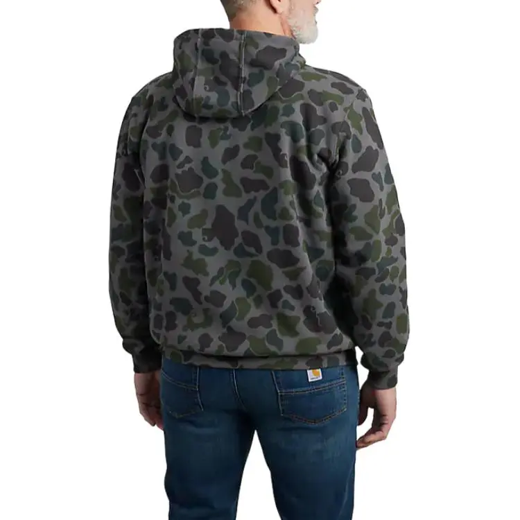 Carhartt 106970 Loose Fit Midweight Camo Graphic Sweatshirt Men's Army Green-1