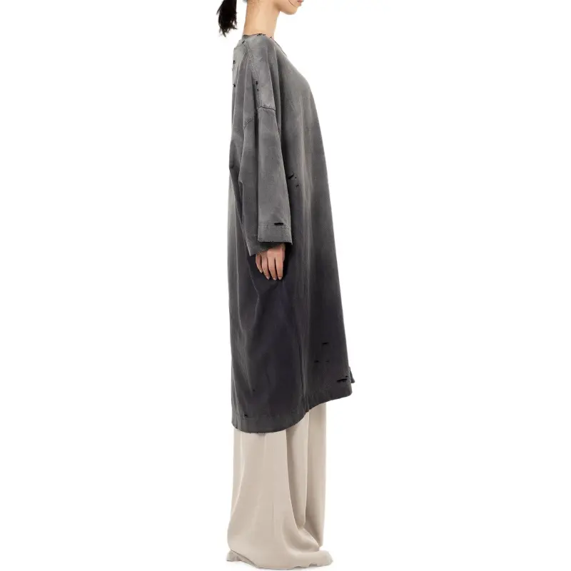 Maison Mihara Yasuhiro SS25 Long Sleeved Dress Women's Black-4