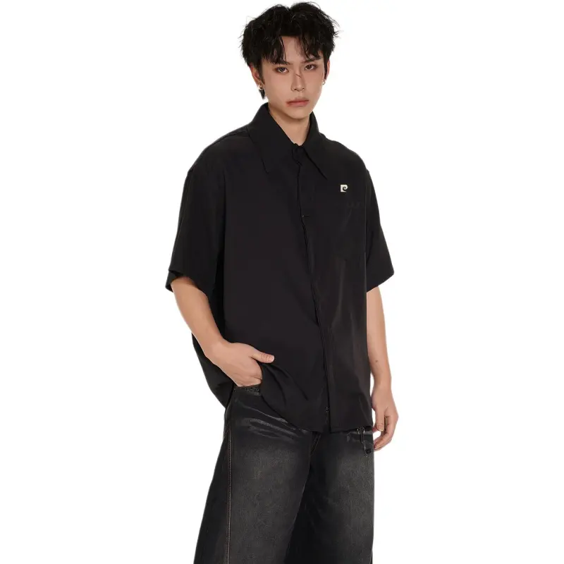 PIERRE CARDIN Short Sleeved Shirt Men's-3