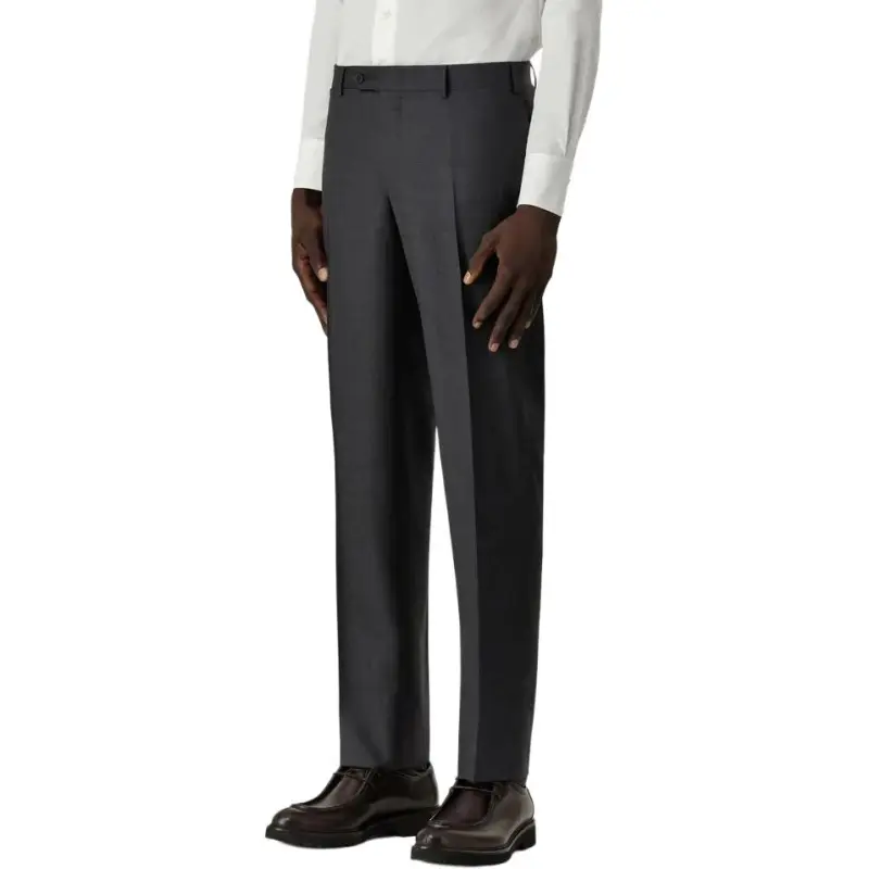 CANALI Business Suit Men's Charcoal Gray-5