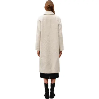 INSUN Coats Women's Ecru