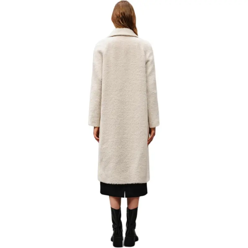 INSUN Coats Women's Ecru-0
