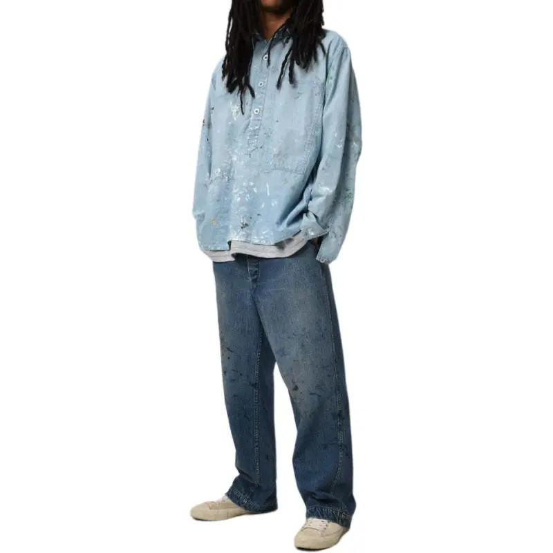 Bowwow SS25 USN DENIM TROUSERS Jeans Unisex-4