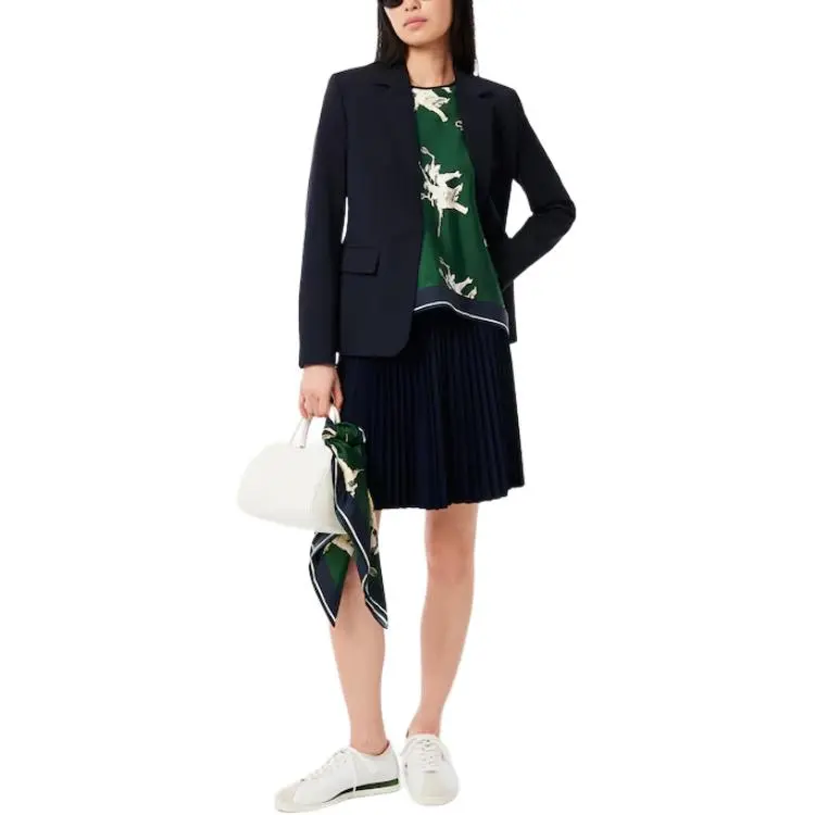 LACOSTE Fluid Silk Top-3