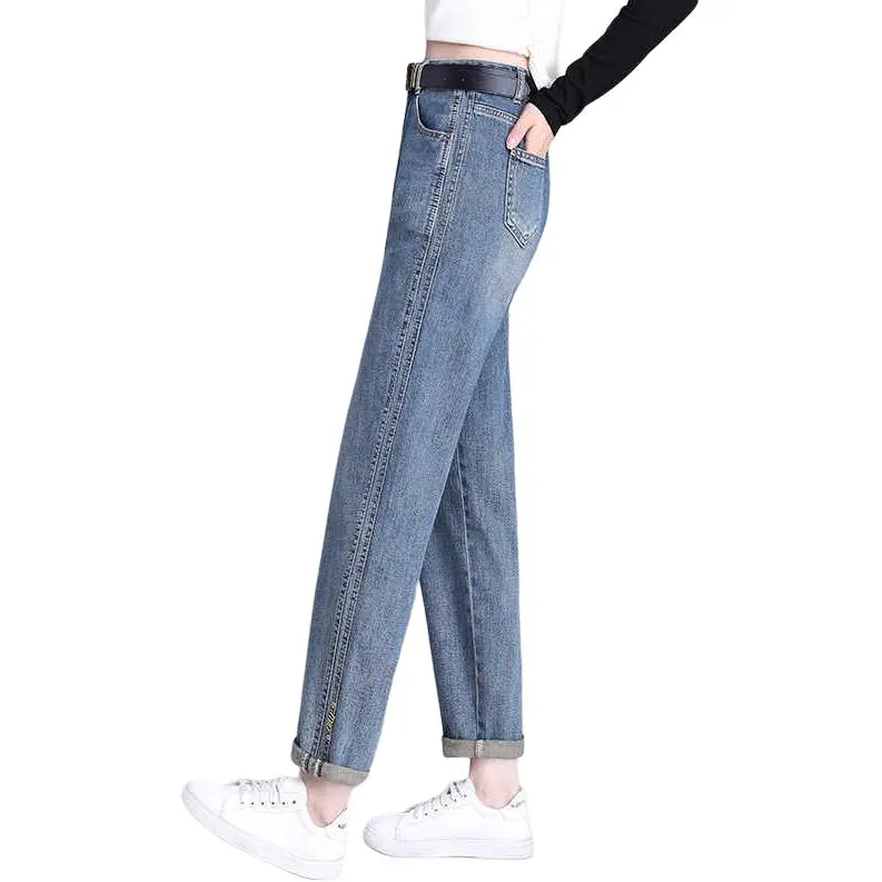 YIRANCHUN Jeans Women's Blue-2