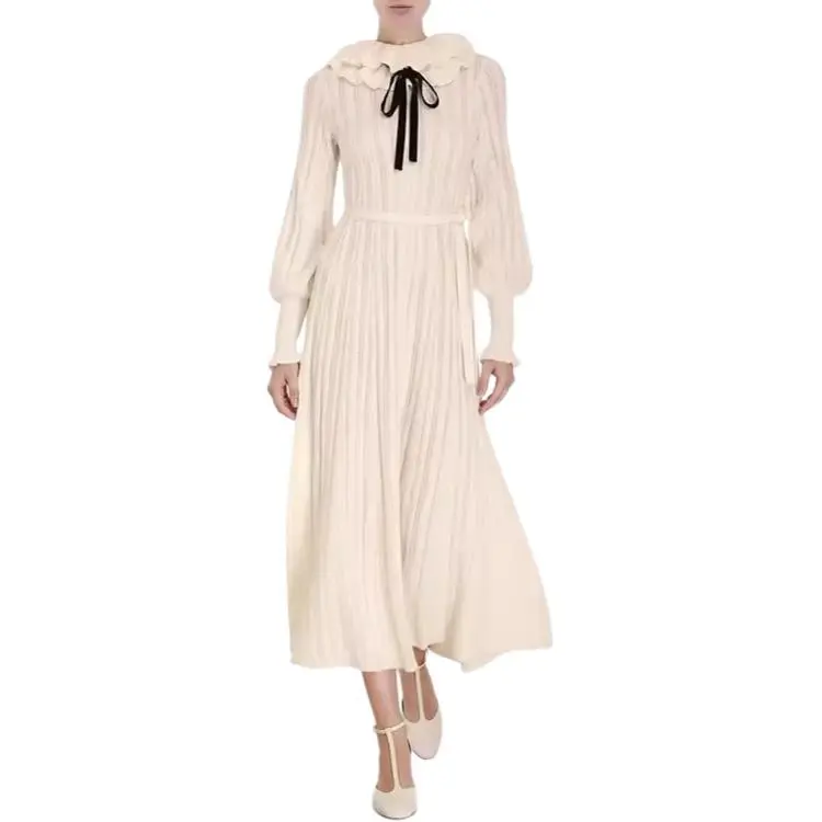 Zimmermann FW23 Long-Sleeved Dresses Women's Cream-1
