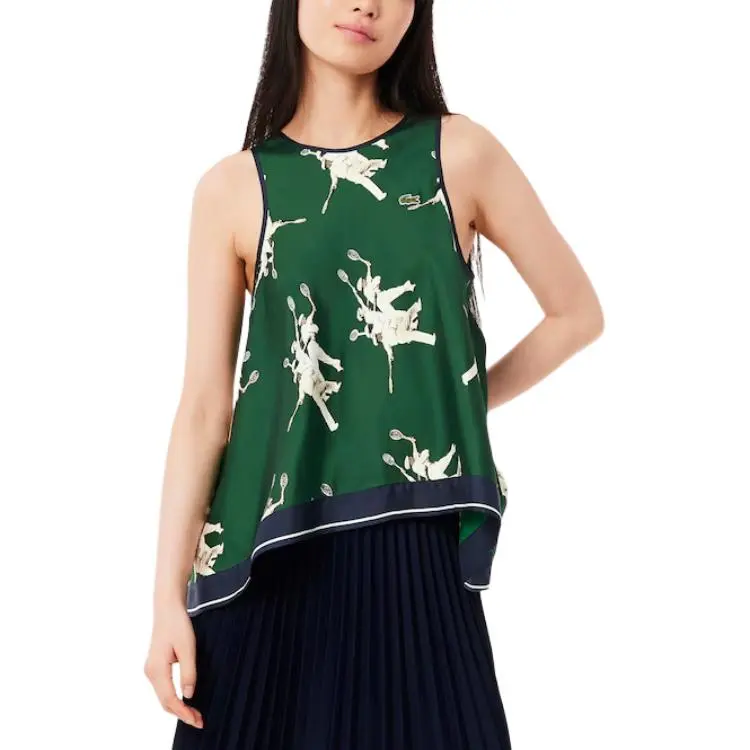 LACOSTE Fluid Silk Top-1